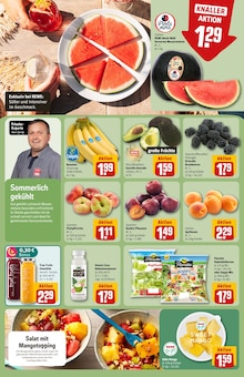 Käse-Schinken-Croissant Angebot im REWE Prospekt, gültig von 06.07.2026 bis 11.07.2026 Käse-Schinken-Croissant Angebot im aktuellen REWE Prospekt auf Seite 8