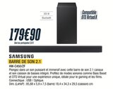 Promo Barre de son 2.1 à 179,90 € dans le catalogue Proxi Confort à Chaponost