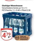 GLOBUS - Glashäger Mineralwasser Angebot im Prospekt Glashäger Mineralwasser bei GLOBUS im Prospekt "" für 4,79 €