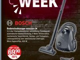 Bodenstaubsauger BGDS2BA1 im V-Markt Prospekt Bodenstaubsauger BGDS2BA1 von Bosch im aktuellen V-Markt Prospekt für 69,90 €