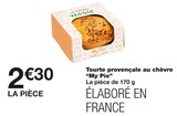 Tourte provençale au chèvre - My Pie à 2,30 € dans le catalogue Monoprix