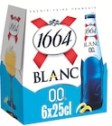 Bière sans alcool Blanc - 1664 en promo chez Colruyt Villeurbanne à 3,58 €