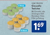 Aktuelle Kerzen Angebote bei ALDI SÜD in Mönchengladbach Aktuelles Citronella-Teelichte Angebot bei ALDI SÜD in Mönchengladbach ab 1,69 €