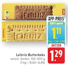 Butterkeks im Angebot bei EDEKA in Sindelfingen Butterkeks Angebote von Leibniz bei EDEKA Sindelfingen für 1,11 €
