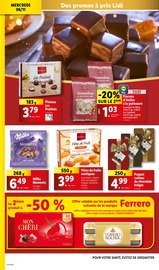 Ferrero Rocher Angebote im Prospekt "Des fêtes magiques à prix LIDL" von Lidl auf Seite 32