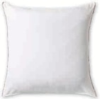 Oreiller 60x60cm moelleux - U - Super U à Les Mureaux Oreiller 60x60cm moelleux - U en promo chez Super U Les Mureaux à 10,90 €