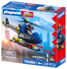 Hélicoptère de police - Playmobil en promo chez La Grande Récré Hélicoptère de police - Playmobil dans le catalogue La Grande Récré