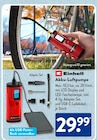 Akku-Luftpumpe im Angebot bei ALDI SÜD in Esslingen Akku-Luftpumpe Angebote von Einhell bei ALDI SÜD Esslingen für 29,99 €