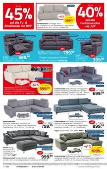 Sofa im ROLLER Prospekt "50% auf alle Gartenmöbel mit UVP!" mit 16 Seiten (Koblenz)