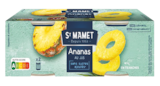 Le lot de 2 conserves d'ananas en tranches - ST MAMET en promo chez Stokomani Le lot de 2 conserves d'ananas en tranches - ST MAMET dans le catalogue Stokomani