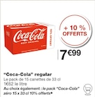 “Coca-Cola” regular - Coca-Cola en promo chez Monoprix Lille à 7,99 €