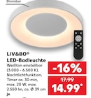 LED-Badleuchte von LIV&BO im aktuellen Kaufland Prospekt für 14,99 €