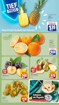 Ananas im REWE Prospekt "Dein Markt" mit 33 Seiten (Bochum)