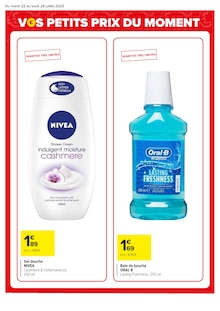 Catalogue Carrefour de la semaine "VOS PETITS PRIX DU MOMENT" avec 2 pages, valide du 22/07/2025 au 28/07/2025 pour Villefranche-de-Rouergue et alentours Prospectus Carrefour de la semaine "VOS PETITS PRIX DU MOMENT" avec 2 pages, valide du 22/07/2025 au 28/07/2025 pour Villefranche-de-Rouergue et alentours