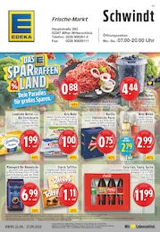 EDEKA Prospekt für Swisttal: "Aktuelle Angebote", 24 Seiten, 22.09.2025 - 27.09.2025