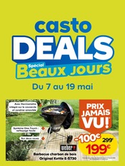 Prospectus Bricolage Castorama en cours à Nazelles-Négron et alentours, "casto DEALS : Spécial BEAUX JOURS", 1 page, 07/05/2025 - 19/05/2025 Catalogue Bricolage Castorama en cours à Nazelles-Négron et alentours, "casto DEALS : Spécial BEAUX JOURS", 1 page, 07/05/2025 - 19/05/2025