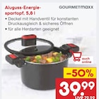 Aluguss-Energiespartopf, 5,8 l bei Netto Marken-Discount im Karlsbad Prospekt für 39,99 €