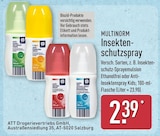Anti-Insektenspray Forte von Multinorm für 2,39 € bei ALDI Nord im Angebot Anti-Insektenspray Forte von Multinorm im aktuellen ALDI Nord Prospekt