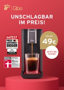 Kaffeeautomat im Tchibo Prospekt "UNSCHLAGBAR IM PREIS!" mit 1 Seiten (Karlsruhe)