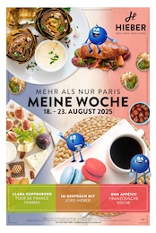 Hieber Prospekt "Aktuelle Angebote", 20 Seiten, 18.08.2025 - 18.08.2025 Aktueller Hieber Prospekt, "Aktuelle Angebote", mit Angeboten der Woche, gültig von 18.08.2025 bis 18.08.2025