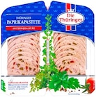 Thüringer Paprikapastete von Die Thüringer für 1,11 € bei Penny im Angebot Thüringer Paprikapastete von Die Thüringer im aktuellen Penny Prospekt