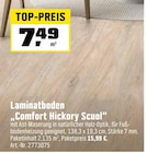 Laminatboden Comfort Hickory Scuol Angebote bei OBI Schwabach für 15,99 €