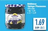 Thüringer Pflaumenmus von Mühlhäuser im aktuellen diska Prospekt für 1,69 €