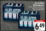 Aktuelle Gerolsteiner Angebote bei EDEKA in Münster Aktuelles Mineralwasser Angebot bei EDEKA in Münster ab 6,49 €