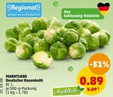Penny-Markt - Deutscher Rosenkohl Angebot im Prospekt Deutscher Rosenkohl bei Penny-Markt im Prospekt "" für 0,89 €