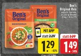 Mediterran im Angebot bei E center in Solingen Mediterran Angebote von Ben's Original bei E center Solingen für 1,29 €