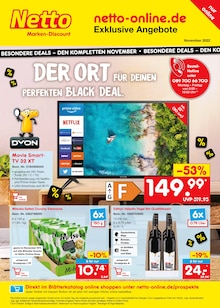 Aktueller Netto Marken-Discount Prospekt Netto Marken-Discount Prospekt "netto-online.de - Exklusive Angebote" mit 48 Seiten