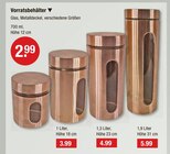 Vorratsbehälter im V-Markt Prospekt Vorratsbehälter von im aktuellen V-Markt Prospekt für 2,99 €
