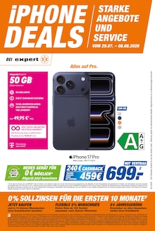 Aktueller expert Prospekt für Emden und Ungebung, Seiten zum blättern expert Prospekt iPHONE DEALS mit Seiten in Emden und Umgebung