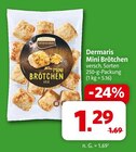 Mini Brötchen im Angebot bei Markant Nordwest in Osnabrück Mini Brötchen Angebote von Dermaris bei Markant Nordwest Osnabrück für 1,29 €