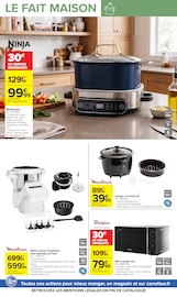 Promos Micro-Ondes dans le catalogue "PARTAGEONS LE GOÛT DU MIEUX MANGER" de Carrefour Micro-Ondes en promo dans le catalogue Carrefour à la page 8