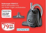 Bodensauger VS06V212 Angebote von Siemens bei GLOBUS Erfurt für 9,99 €