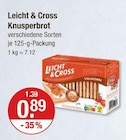 Knusperbrot von Leicht & Cross im aktuellen V-Markt Prospekt für 0,89 €