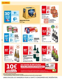 Offre Bière blonde dans le catalogue Auchan Hypermarché du moment à la page 52