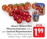 Aktuelle Tomaten Angebote bei EDEKA in Karlsruhe Aktuelles Mini Pflaumentomaten Angebot bei EDEKA in Karlsruhe ab 1,99 €
