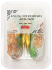 2 rouleaux de printemps au saumon en promo chez Carrefour Créteil à 3,50 €