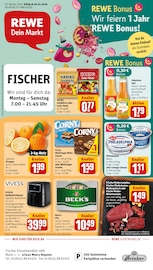 Aktueller REWE Prospekt mit Braten, "Dein Markt", Seite 1