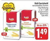 Spezialmehl im Angebot bei E center in Jena Spezialmehl Angebote von Kathi bei E center Jena für 1,49 €