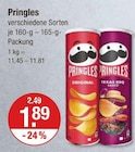 Original im Angebot bei V-Markt in Augsburg Original Angebote von Pringles bei V-Markt Augsburg für 1,89 €