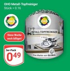 Metall-Topfreiniger Angebote von OHO bei GLOBUS Ludwigshafen für 0,49 €