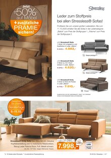 Sofa im Möbel Inhofer Prospekt "EINLEGER STRESSLESS" mit 8 Seiten (Reutlingen)