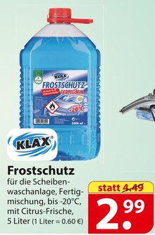 Klax Frostschutz