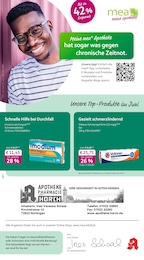 mea - meine apotheke Prospekt für Wolfschlugen mit 4 Seiten mea - meine apotheke Prospekt für Wolfschlugen: "Unsere Juni-Angebote", 4 Seiten, 01.06.2026 - 30.06.2026