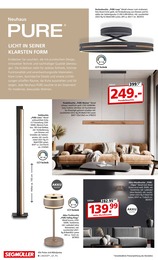 Segmüller Tischleuchte im Prospekt 