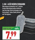 Marktkauf Recklinghausen - 2-in-1-Küchenschwamm Angebot im Prospekt 2-in-1-Küchenschwamm bei Marktkauf im Recklinghausen Prospekt für 7,99 €