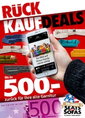 Aktueller Seats and Sofas Möbel & Einrichtung Prospekt in Veitsbronn und Umgebung, "RÜCKKAUFDEALS" mit 1 Seite, 06.04.2026 - 03.05.2026